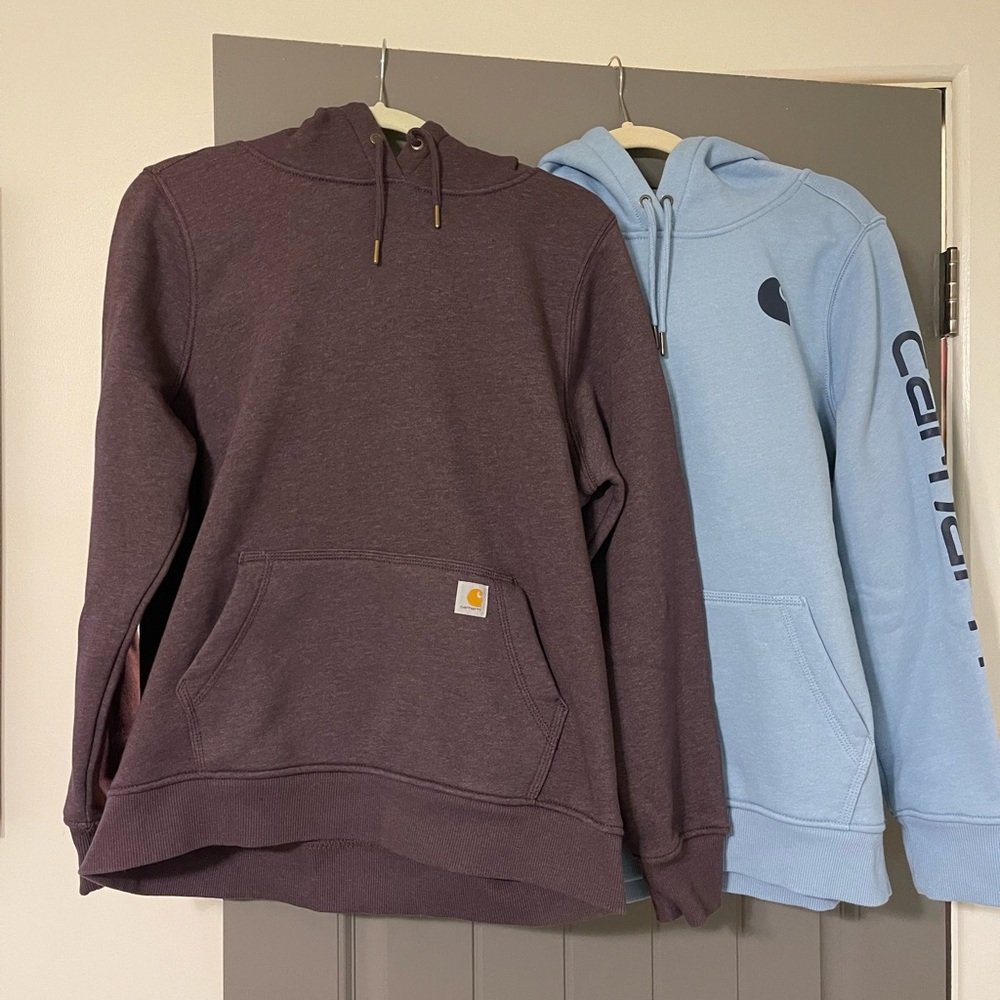 2 Womens Carhartt Hoodies Size Large
